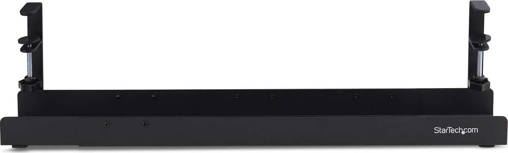 Organizatorius StarTech StarTech CALB-DESK-CABLE-TRAY kabelių organizatorius Stalo kabelių lovelis Juodas 1 vnt.