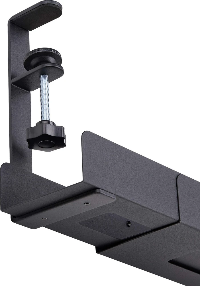 Organizatorius StarTech StarTech CALB-DESK-CABLE-TRAY kabelių organizatorius Stalo kabelių lovelis Juodas 1 vnt.