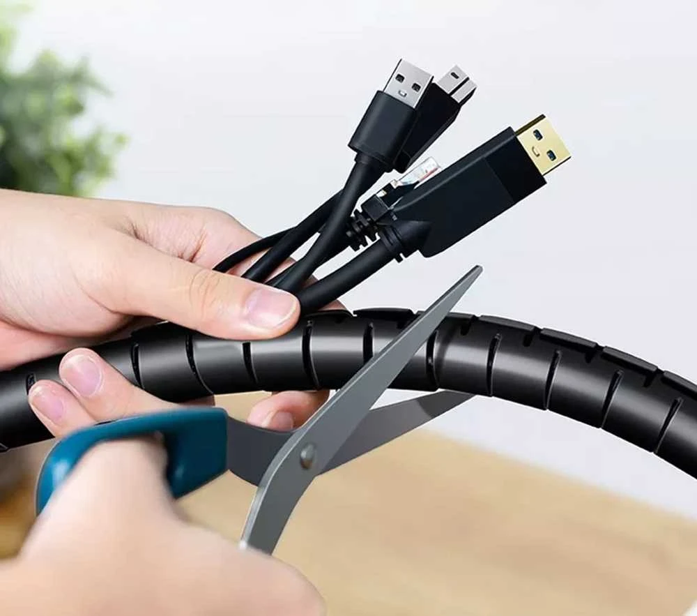 ATL Blow Kabelio gaubto tvarkyklė, 2m, pilka