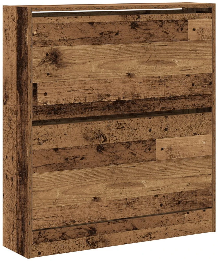Batu skrynia 80 x 21 x 87,5 cm Apdirbta mediena Senas medis