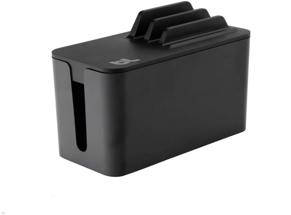 Organizatorius BlueLounge Bluelounge CableBox Mini Station juoda