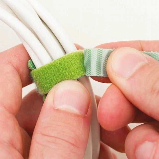 Cable Candy opaska žalia rožinė mėlyna balta 8szt