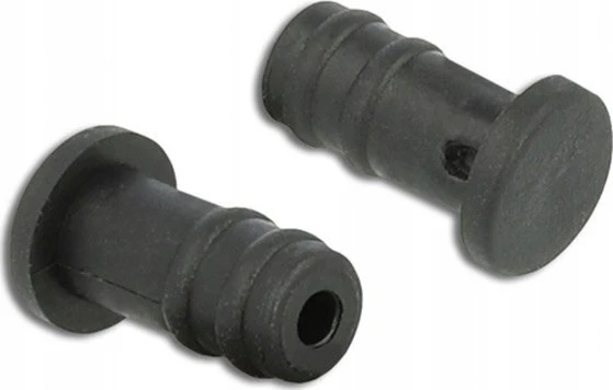 Delock dangtelis nuo dulkių 3,5 mm lizdo lizdui 10 vnt. juodos spalvos