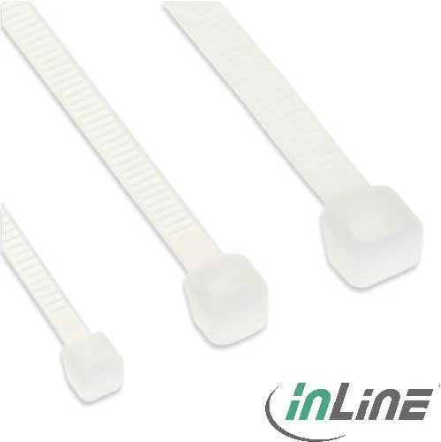 InLine Cable Tie Set 100 vnt - natural