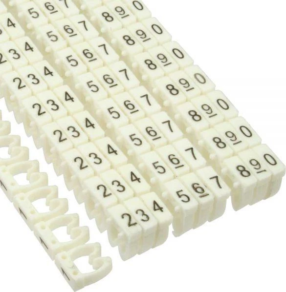 Organizer InLine Sportinis žymeklis Baltas 100 vnt (59961I)