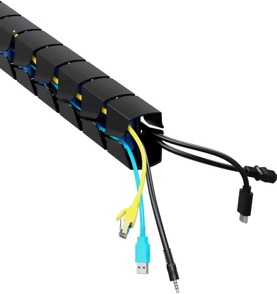 Powerton ERGO GANSO PRO Organizer kabli, juoda-mėlyna