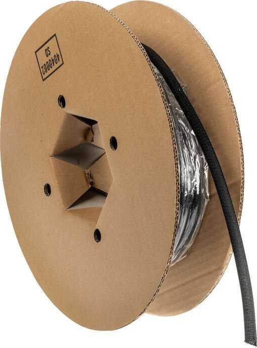 Organizer LABEL THE CABLE LTC Klettrolle Pro Cable Tube 10m zum Bündeln&Ordnen juodas