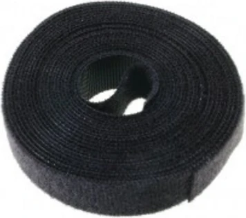 LABEL THE CABLE Dual Velcro Roll 3m - juodos spalvos