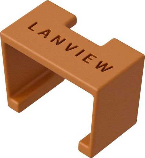 Organizer Lanview Lanview LVT-SC-O akcesorium kablowe Klips do kodowania kolorami