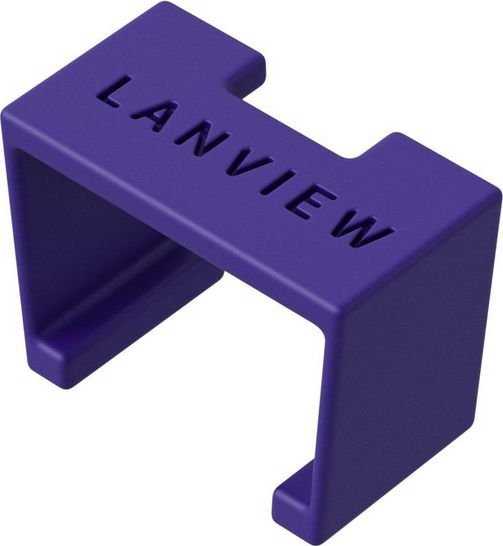 Organizatorius Lanview Lanview LVT-SC-P kabelių aksesuaras spalvų kodavimo spaustukai
