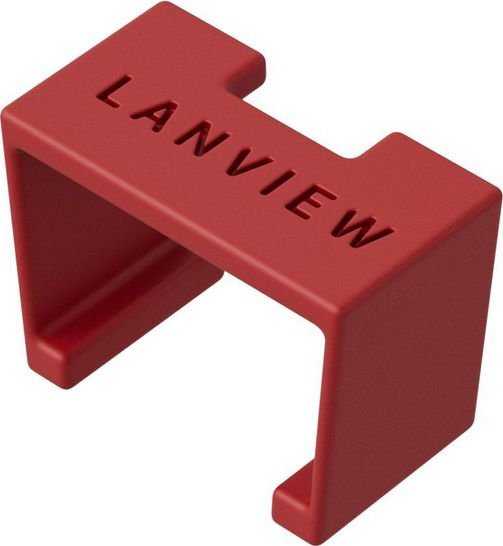 Organizer Lanview Lanview LVT-SC-R kabelių aksesuaras spalvų kodavimo spaustukai