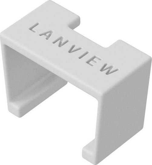 Organizatorius Lanview Lanview LVT-SC-W kabelių priedas spalvų kodavimo spaustukai