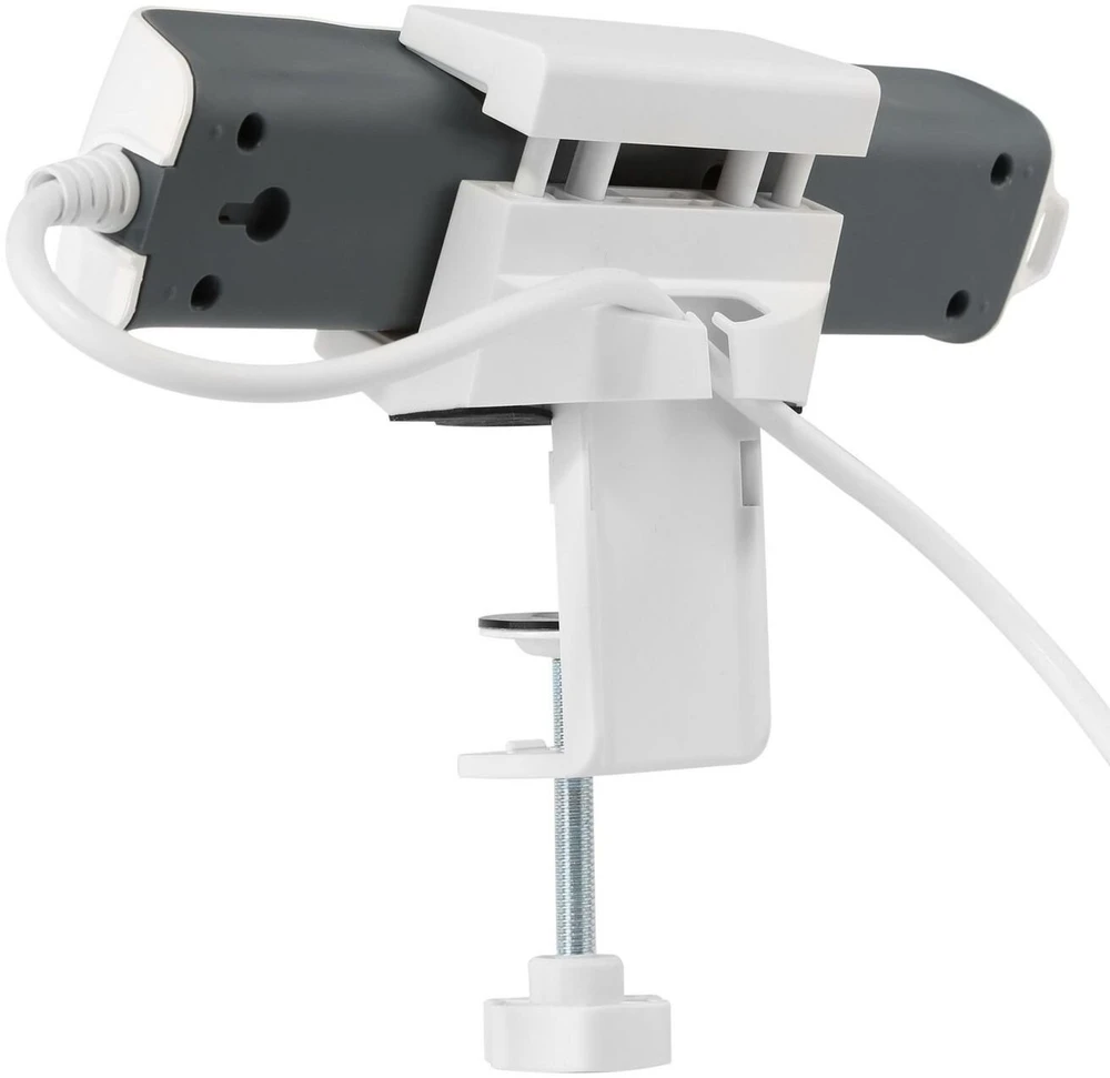 Organizatorius MicroConnect Maitinimo juostos stalviršio laikiklis su spaustuku