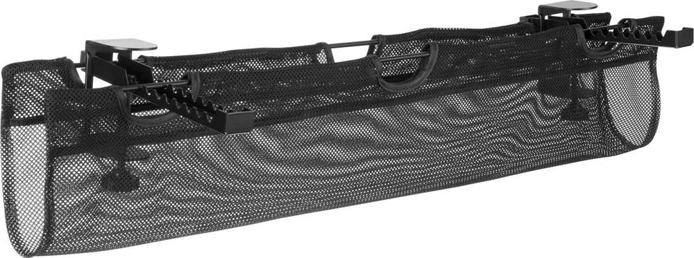 MOZOS UCM-1 ORGANIZER KABLI POD BLAT BIURKA JUODA