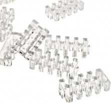 SilverStone SST-PP09, cable comb set, transparent