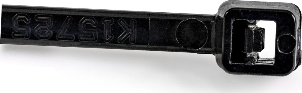 StarTech 1000 PACK 4 CABLE TIES -Juodas/NYLON ZIP TIE WRAPS UL TAA