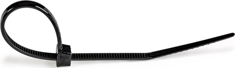 StarTech 1000 PACK 4 CABLE TIES -Juodas/NYLON ZIP TIE WRAPS UL TAA