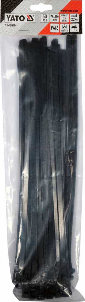 Yato plastikinės juostos, 7,6x350 mm, 50 vnt. raištis