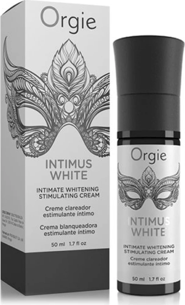 CREAM Orgie - Intimus Baltas Intimate Whitening Stimulating Kreminis 50ml šviesinantis kremas intymioms zonoms