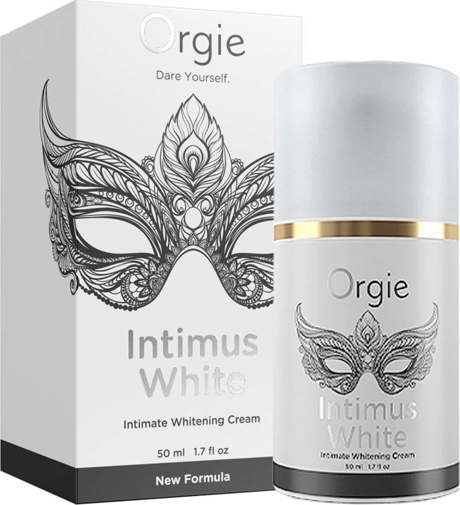 CREAM Orgie - Intimus Baltas Intimate Whitening Stimulating Kreminis 50ml šviesinantis kremas intymioms zonoms