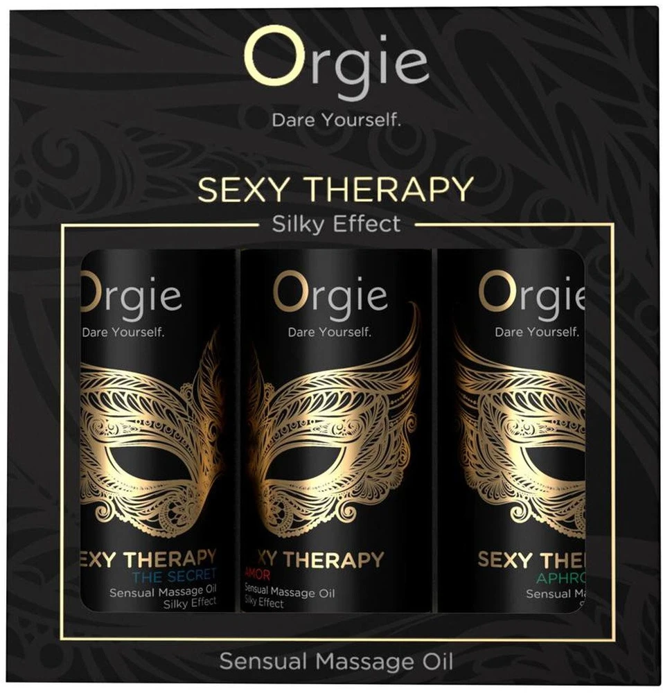 „Orgie“ – „Sexy Therapy“ mini dydžio kolekcija, 3 x 30 ml rinkinys
