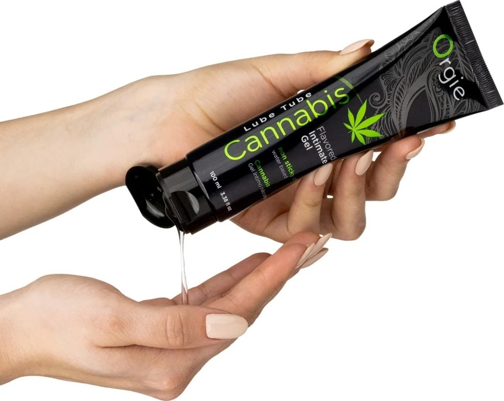 Orgie Lube Tube Cannabis 100 ml