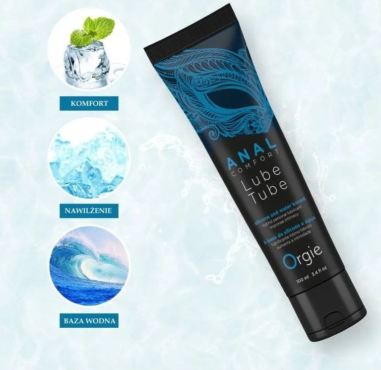 Orgie - Anal Comfort lubrikanto tūbelė, 100 ml