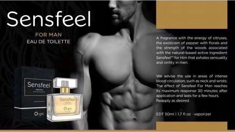 Orgie Sensfeel for Man kvepalai su feromonai vyrams 50ml