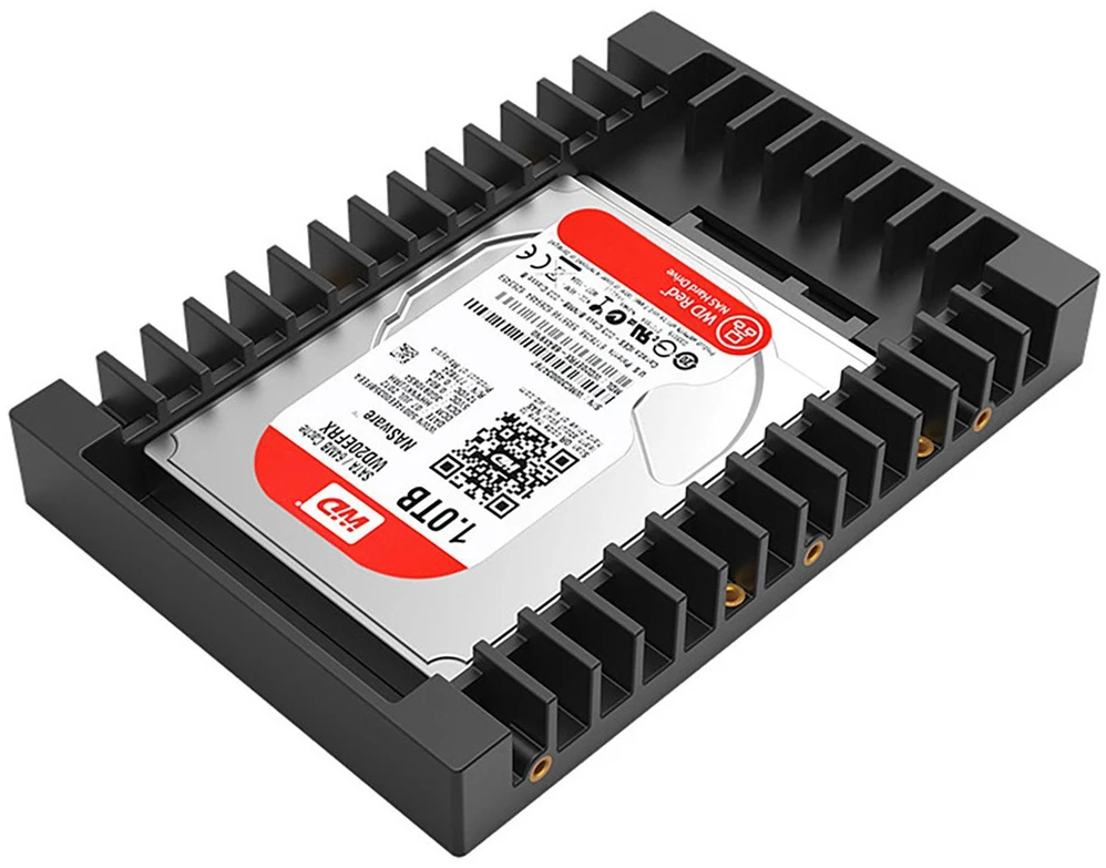 Orico 1125SS 2.5" to 3.5" Drive Adapteris – juodos spalvos