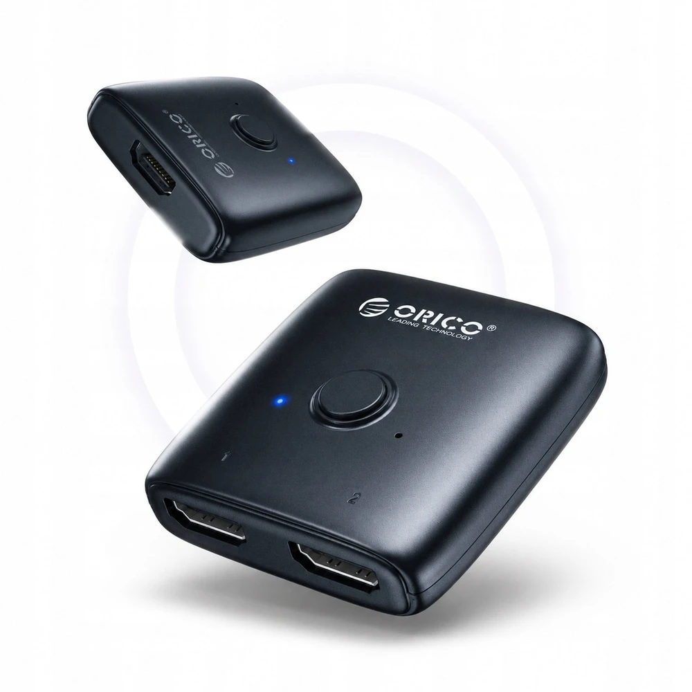 Orico AS2-A1 HDMI Adapteris Bi-directional Splitter - Juodas