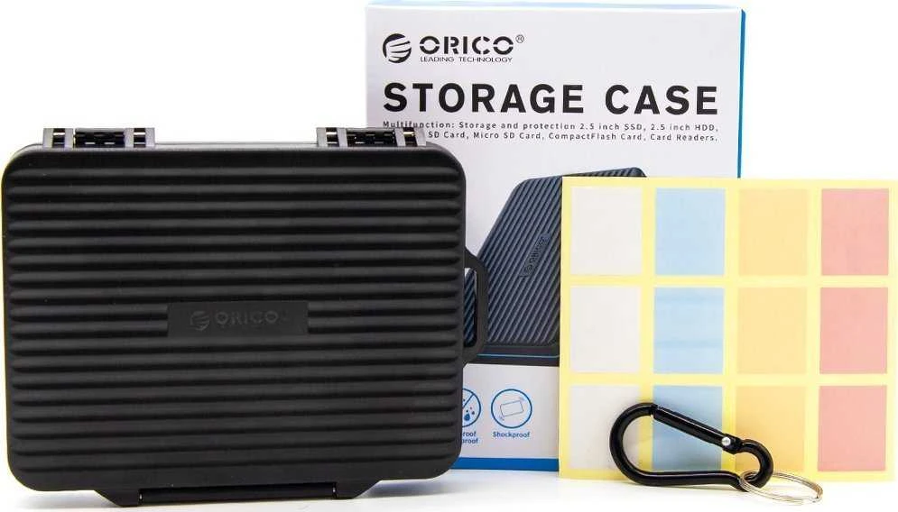 Orico PHCD-3-BK-BP 12 x SD, 12 x Micro SD