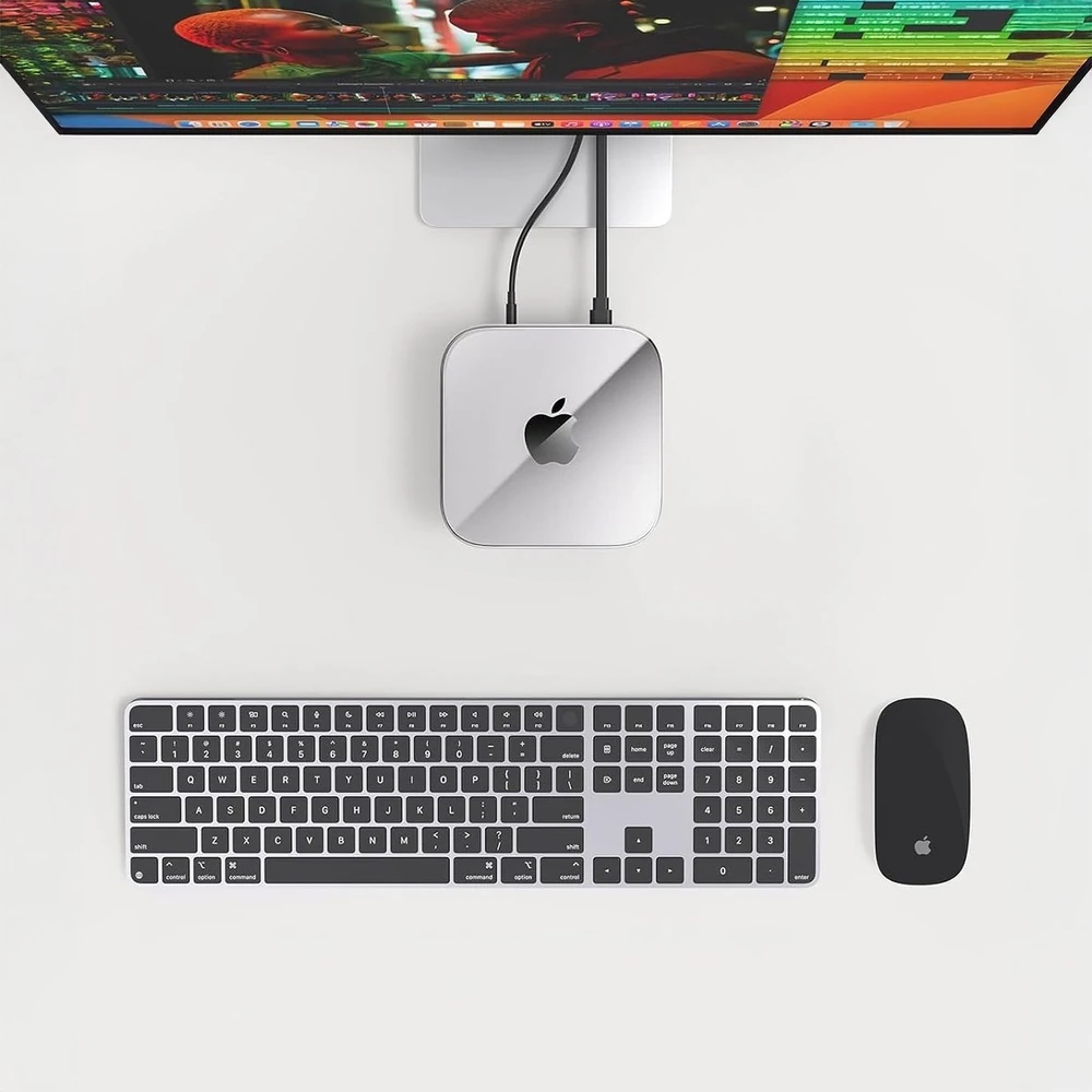 Orico Dėklas na MacMini M4, skaidrus TPU