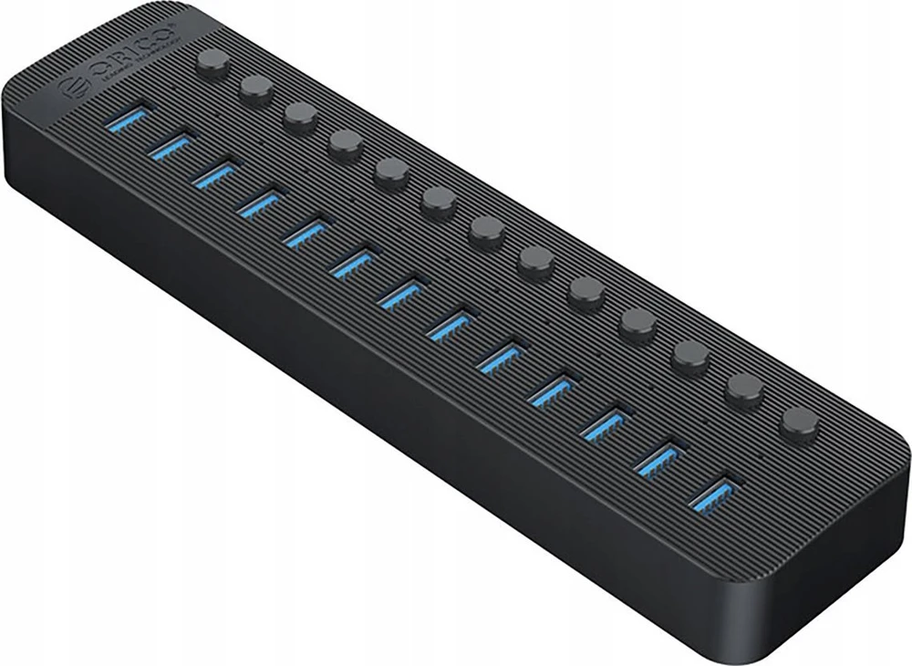 Orico 13 prievadų USB 3.0 šakotuvas su individualiais jungikliais