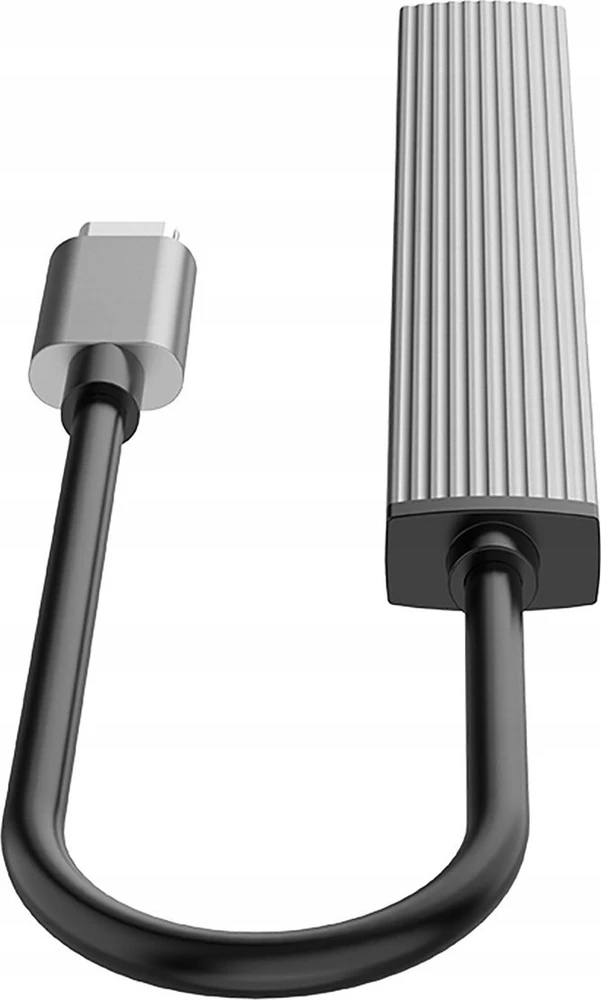 Orico AH-13 USB-C šakotuvo prijungimo stotelė 1x USB-A 3.0 + 3x USB-A 2.0 – pilkos spalvos