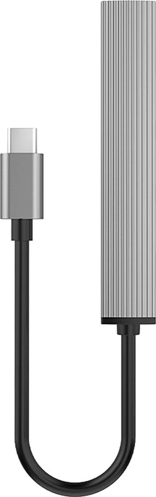 Orico AH-13 USB-C šakotuvo prijungimo stotelė 1x USB-A 3.0 + 3x USB-A 2.0 – pilkos spalvos
