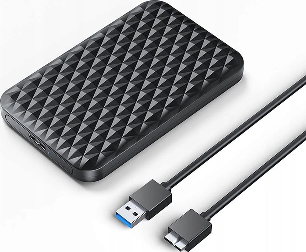 Orico 2520U3-V1 2.5" HDD/SSD USB Micro-B 5Gb/s Disk Drive – juodos spalvos