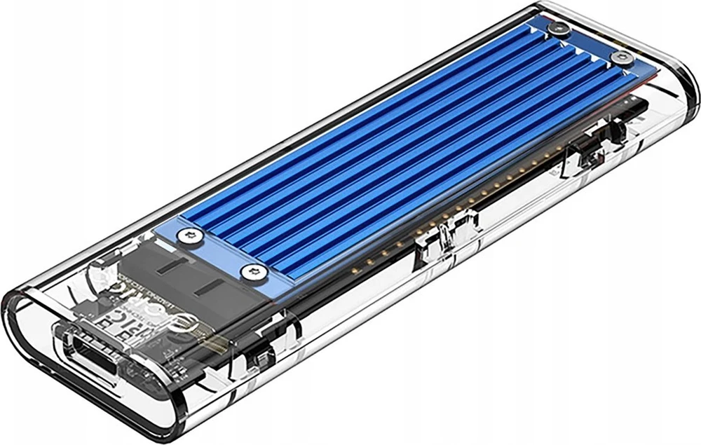 „Orico TCM2-C3“ M.2 NVME į USB-C 10 Gb/s diskas – Mėlyna