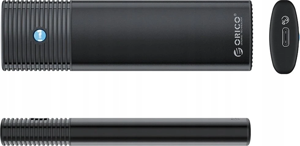 Kietasis diskas Orico PWM2 M.2 NGFF SATA USB-C 5Gb/s Disk Drive – juodos spalvos