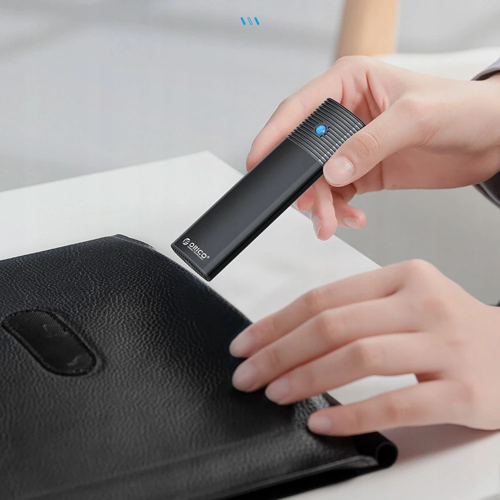 Kietasis diskas Orico PWM2 M.2 NGFF SATA USB-C 5Gb/s Disk Drive – juodos spalvos