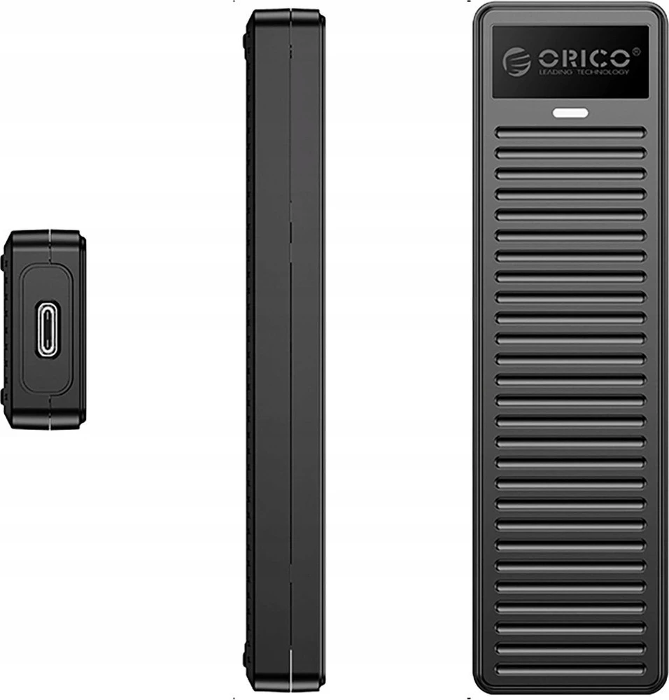 Orico DDM2-C3 M.2 NVME USB-C 3.2 10Gb/s Disk Drive – pilkos spalvos