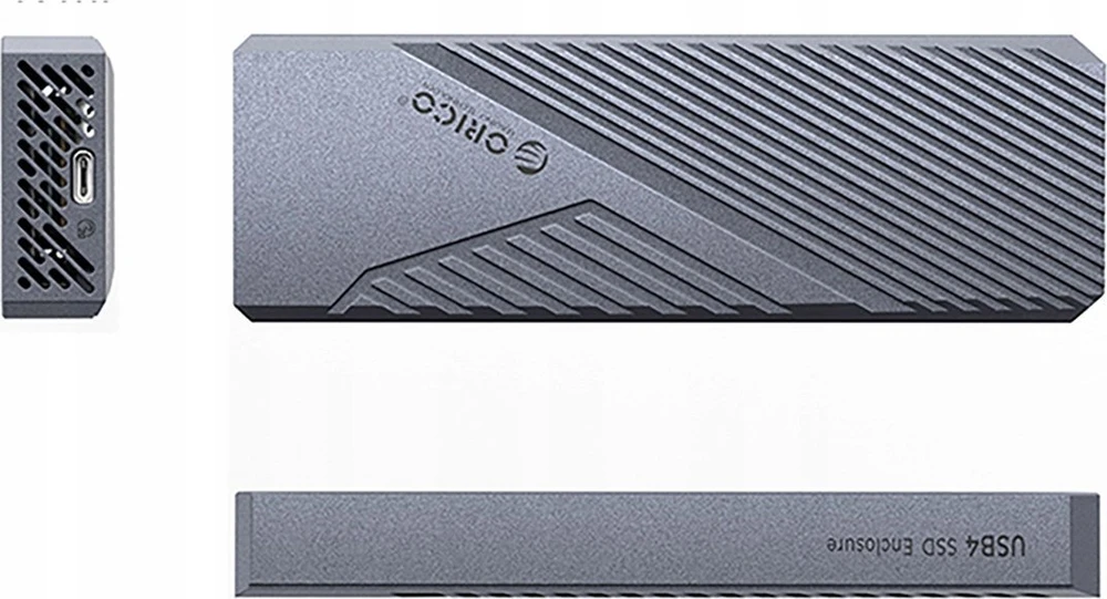 Orico CNM2-G20 M.2 NVME USB-C 3.2 20Gb/s Disk Drive – pilkos spalvos