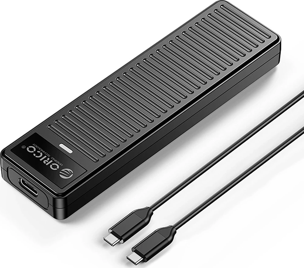 Orico DDM2-C3 M.2 NVME USB-C 3.2 10Gb/s Disk Drive – pilkos spalvos