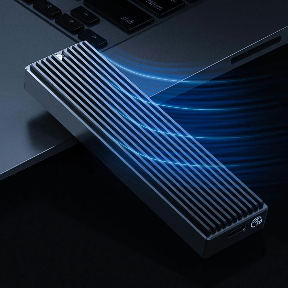 Orico M.2 NVMe SSD 10Gbps USB-C korpusas (M2PV-C3-BK-BP-HW)