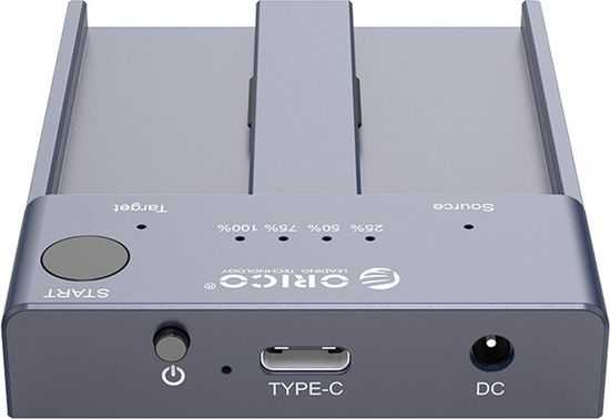 Orico Stacja klonująca dyski M.2 USB-C 10Gbps