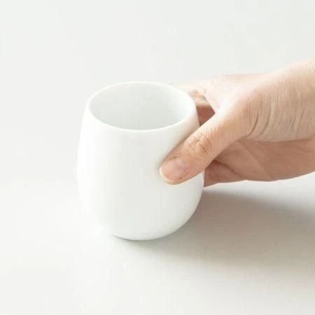 Origami ORIGAMI - Filiżanka keramikinė Barrel Flavor 210ml Balta