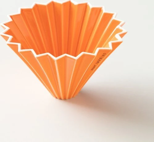 ORIGAMI - Keraminis lašintuvas M Oranžinis