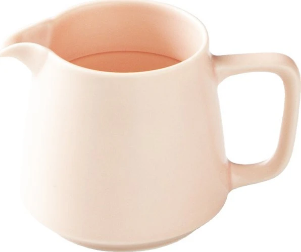 Pastelinis rožinis ORIGAMI gėrimų ąsotėlis
