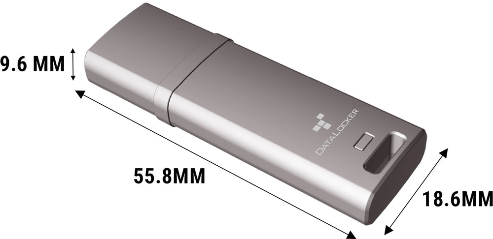 Origins DATALOCKER 4GB DL GO 256BIT - AES XTS USB-STICK FIPS 197 MFA