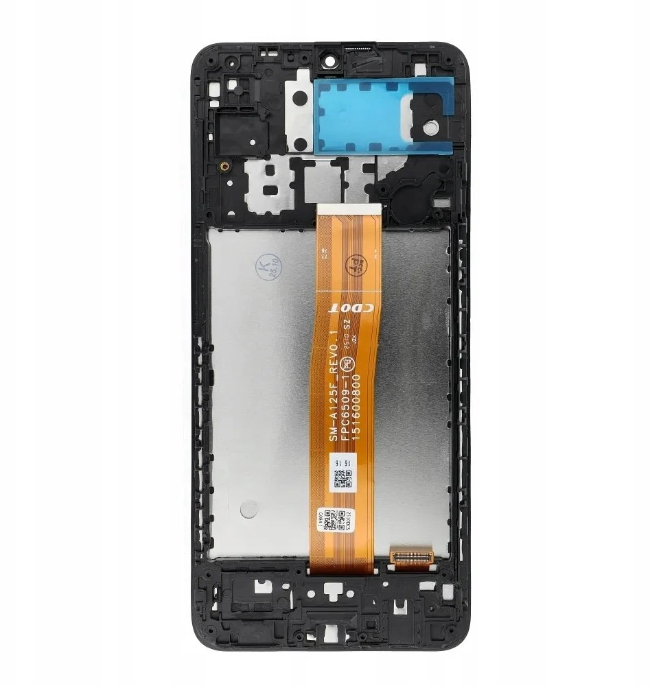 OG Originalus LCD ekranas, skirtas SAMSUNG A12 A125F/U/W/M OEM su rėmeliu