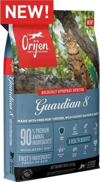 Sausas Kačių Maistas - Orijen Guardian 8 - 4,5kg